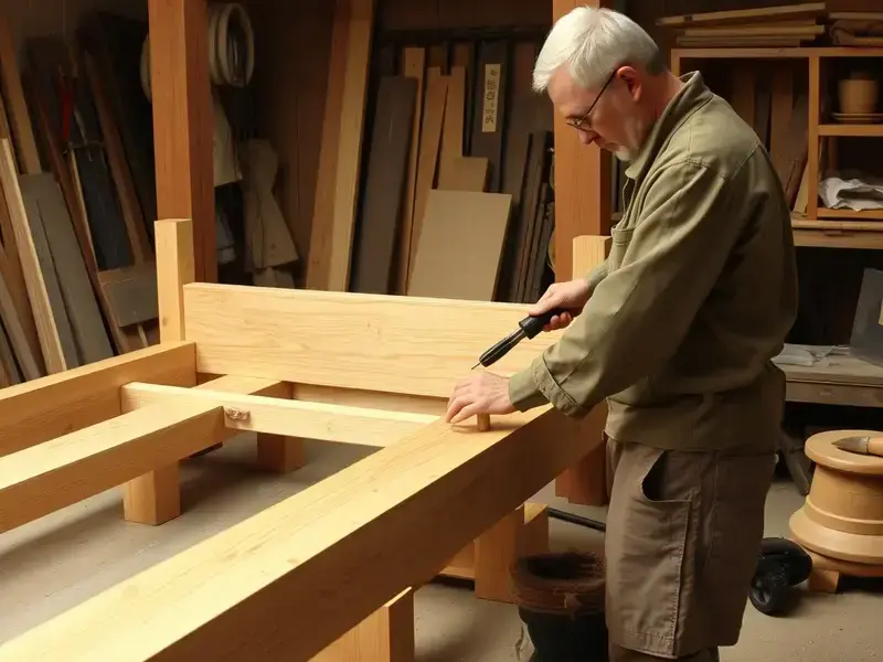 職人の作業場